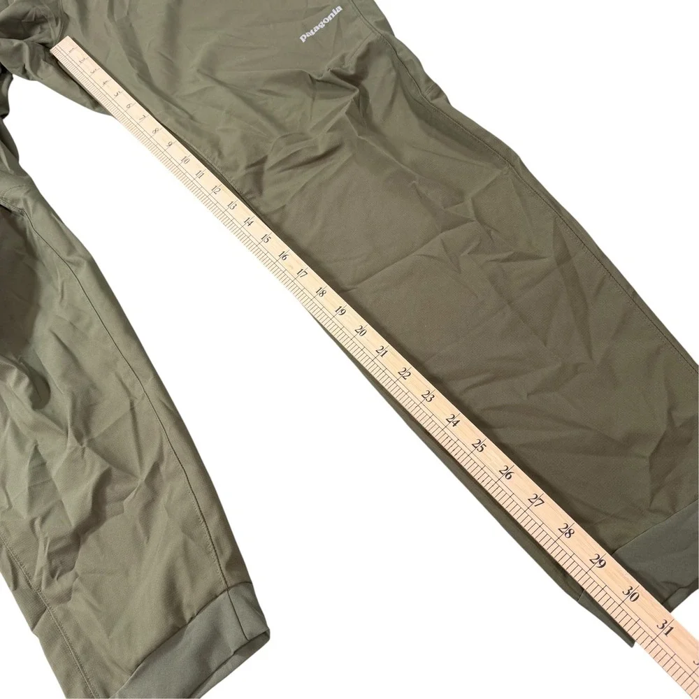 Patagonia Mens Terrebonne Joggers Green Elastic Waist Tapered Pants Size XL